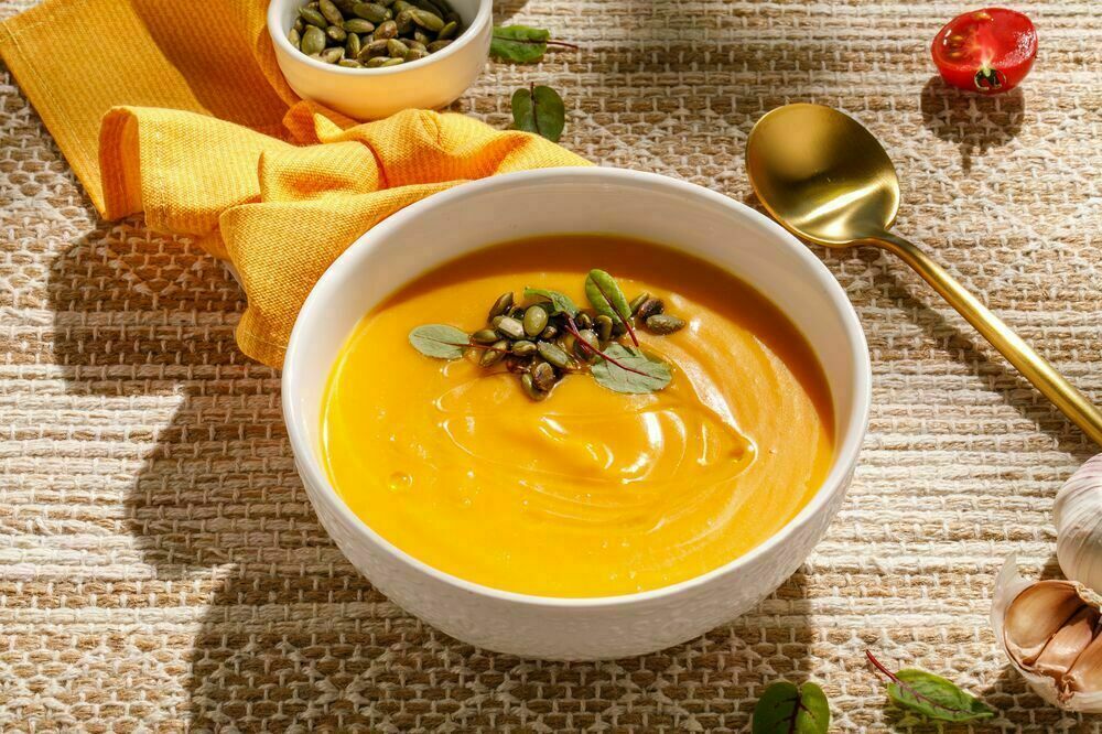 Pumpkin cream soup