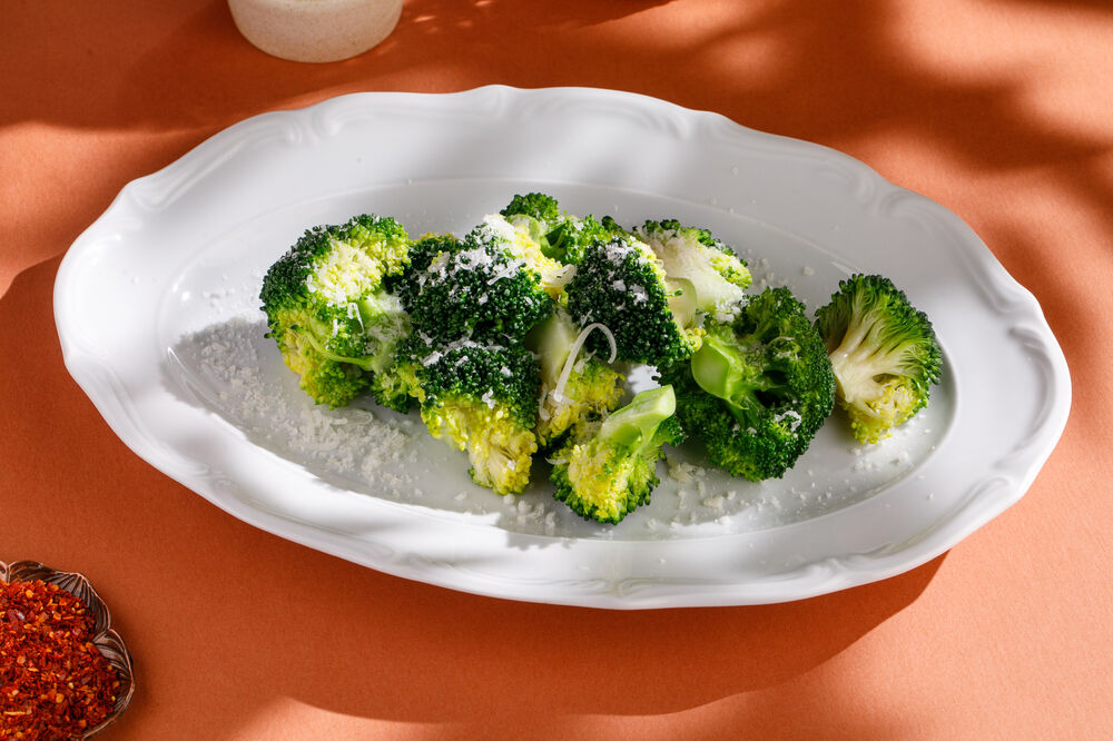 Брокколи с Пармезаном 