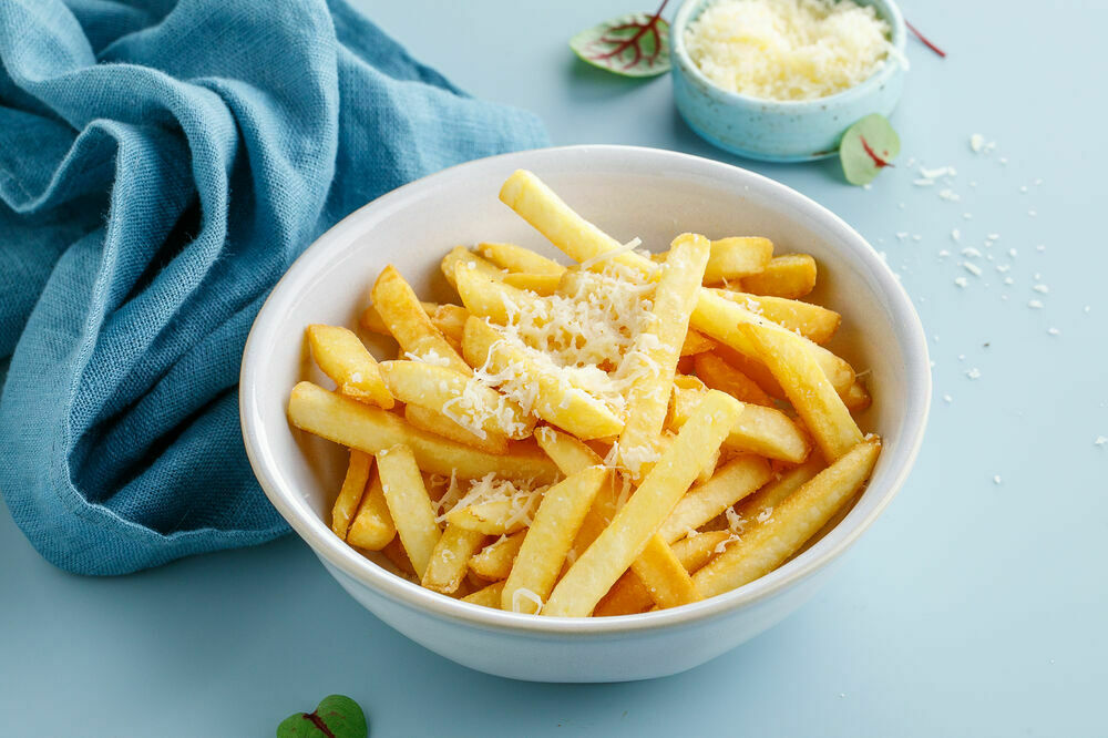  French fries with Parmesan cheese