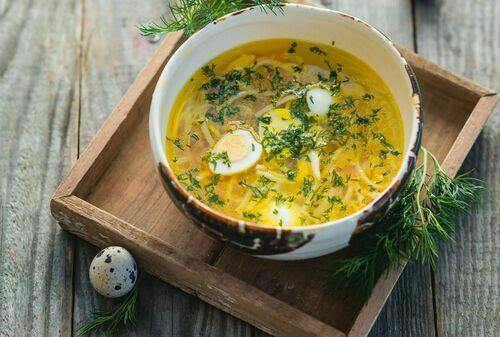 Детский суп Курочка ряба