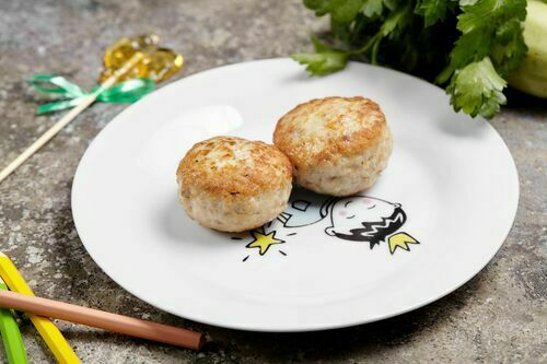 Steamed Baby Chicken Cutlets