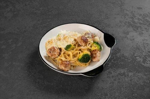 Детские Спагетти с фрикадельками