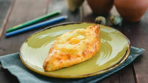 Детский хачапури по - аджарски