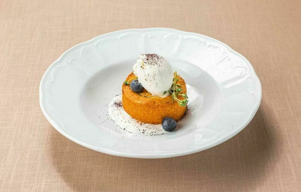 Десерт Черничный пирог 