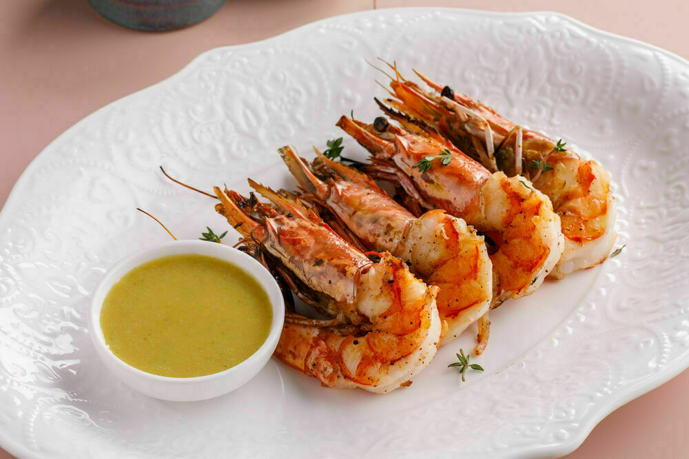 Grilled shrimp