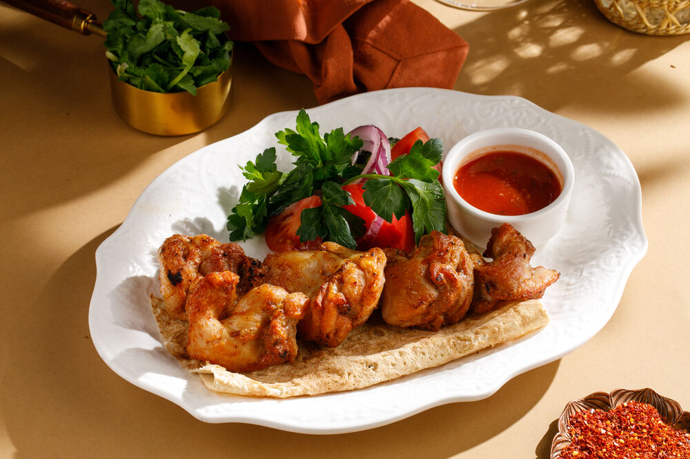 Chicken thigh kebab