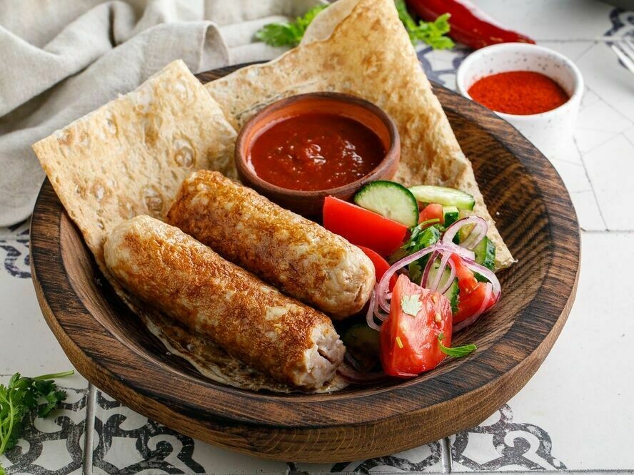 Lyulya - chicken kebab