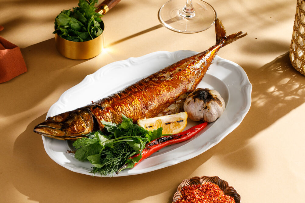 Smoked mackerel