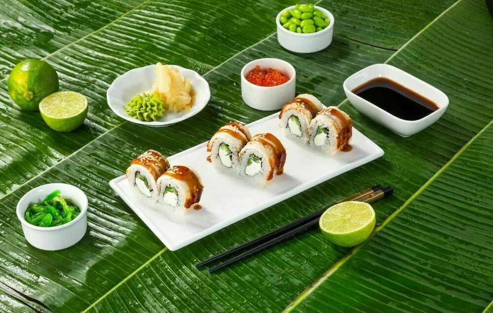 Ролл сливочный с угрем 