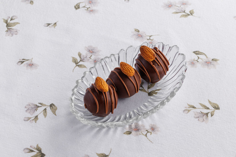 Sweets in dark chocolate "Prunes" 3 pcs