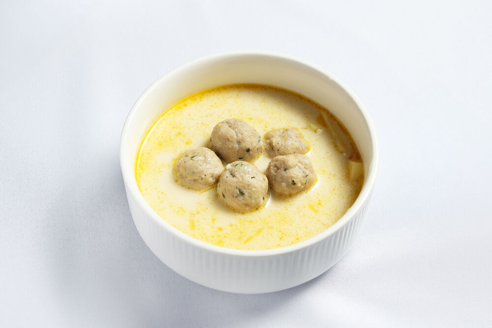 Creamy Turkey Meatball Soup