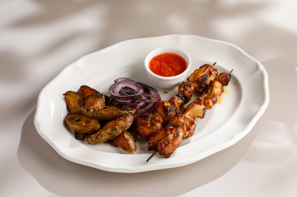 Шашлык из цыпленка с Айдахо 