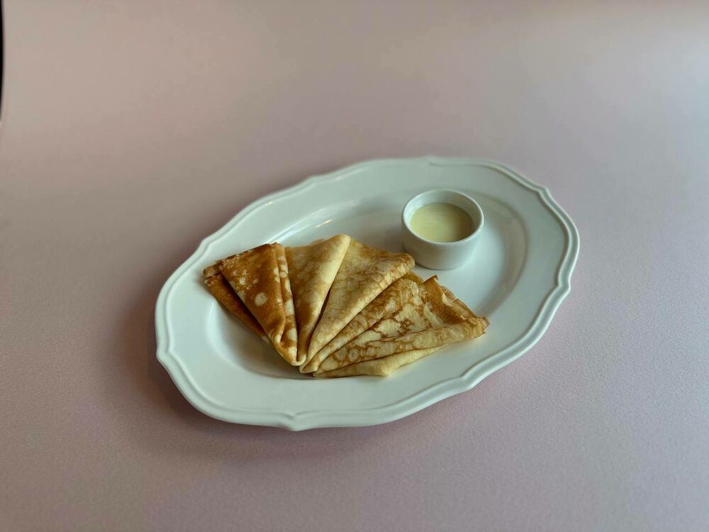 Блины со сгущенкой