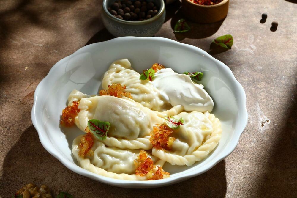 Вареники с картофелем и капустой