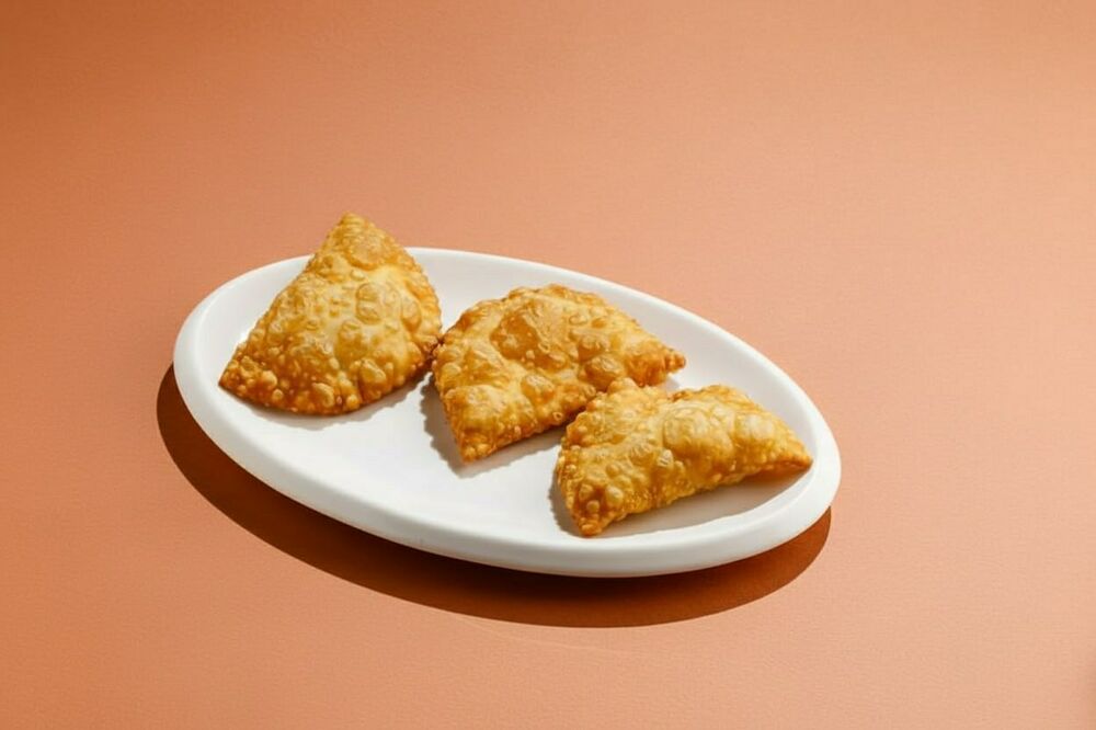 Мини чебурек с тыквой