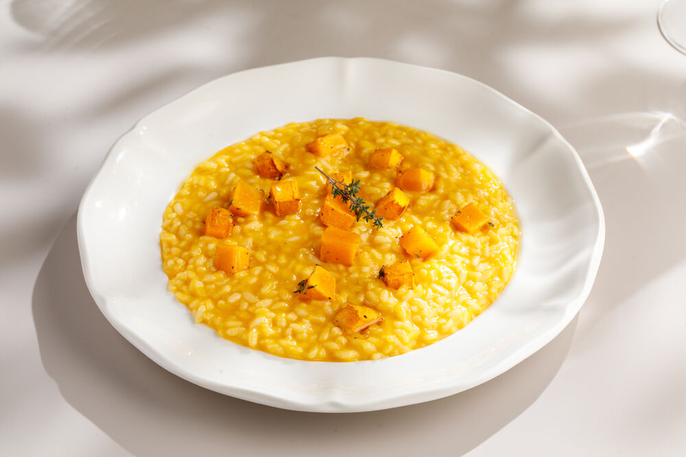  Pumpkin risotto