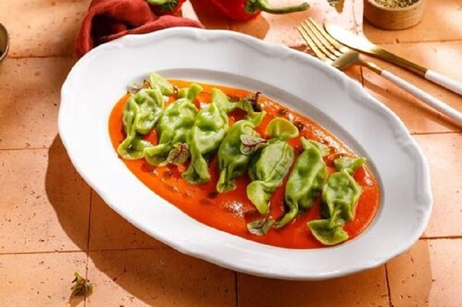 Квари со шпинатом