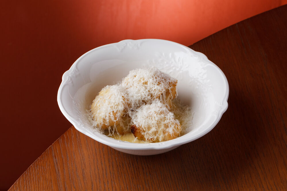 Цветная капуста с пармезаном