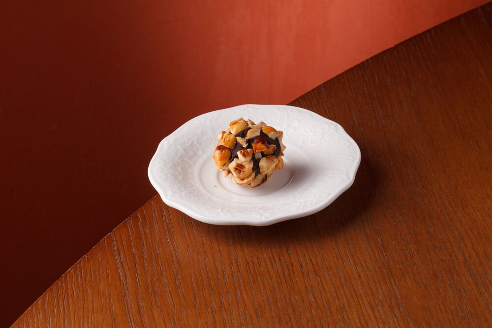Chocolate hazelnut truffle