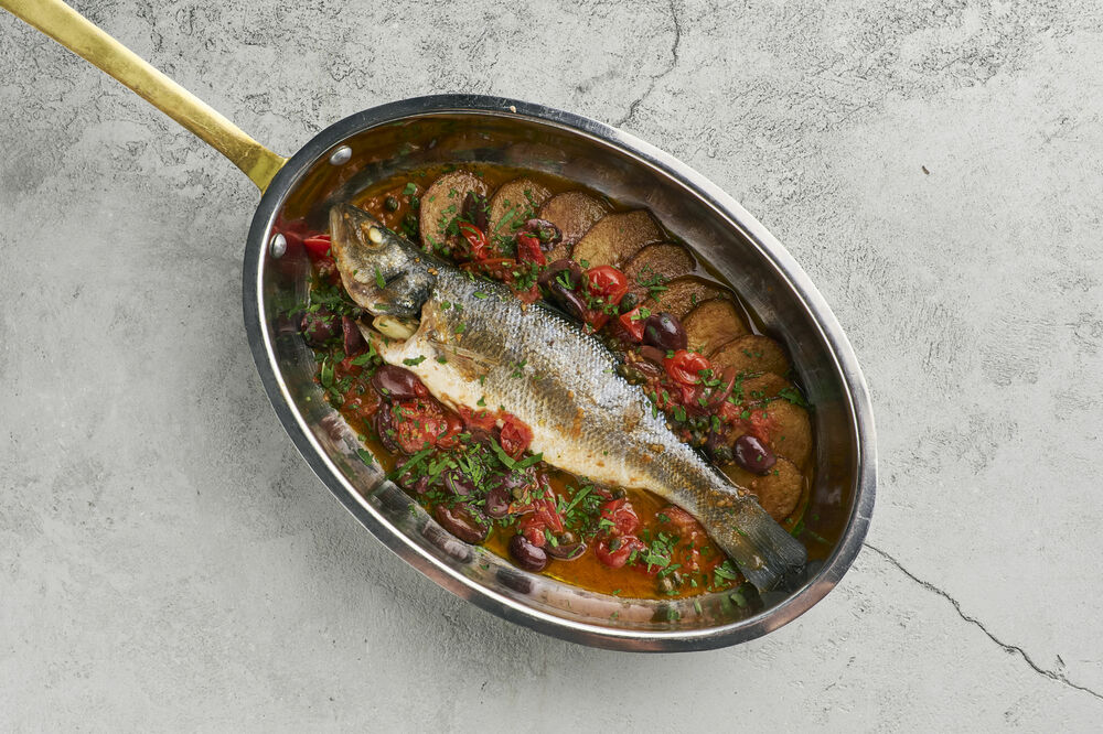 Сибас по сицилийски