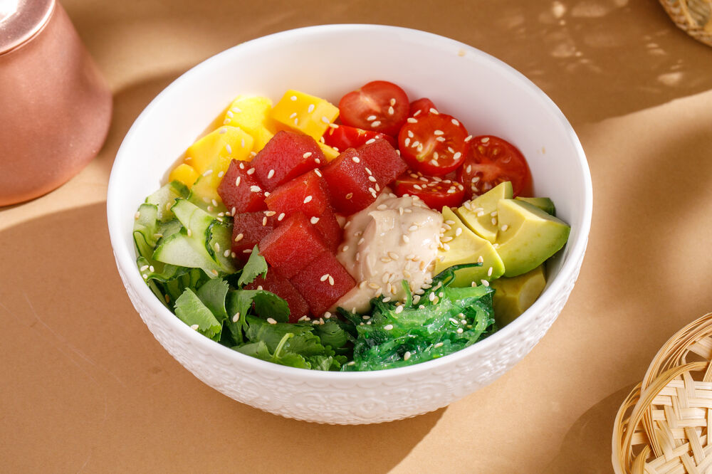 Poke with tuna