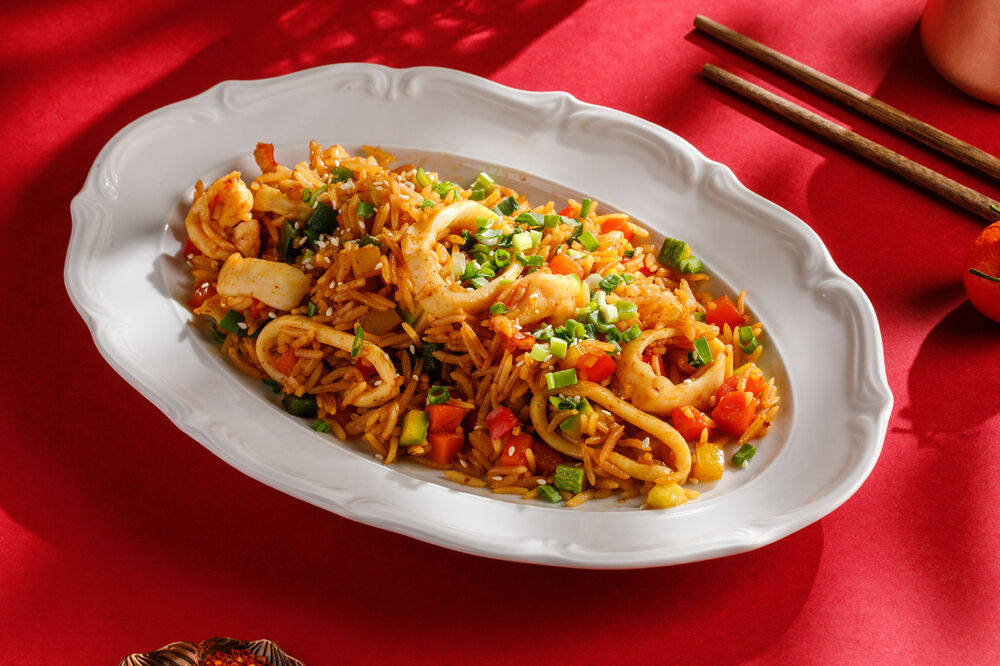  Beef with onions and peppers