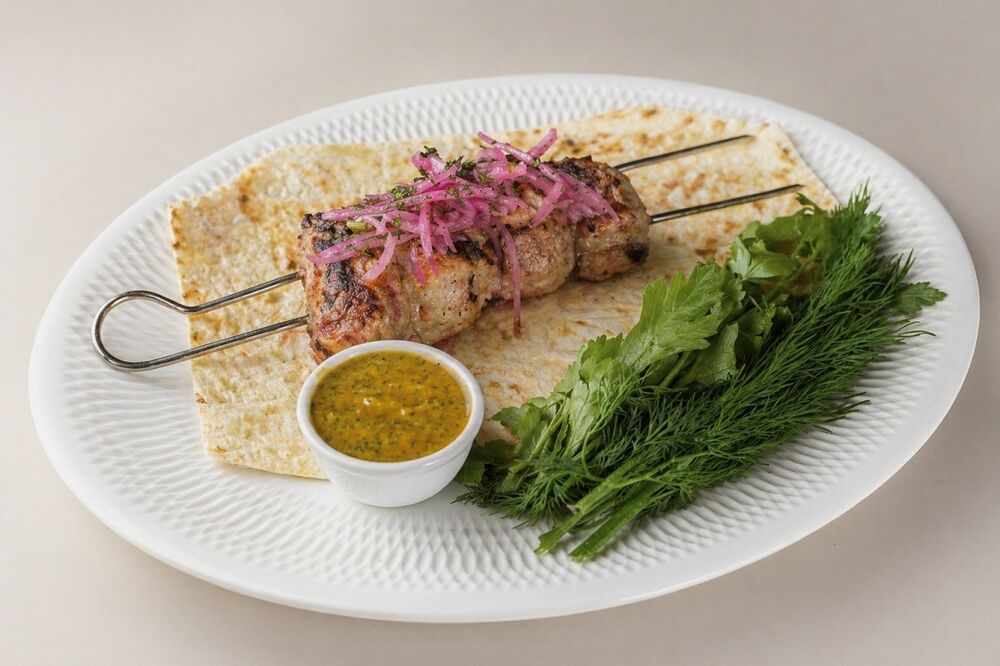 Шашлык из свиной шеи