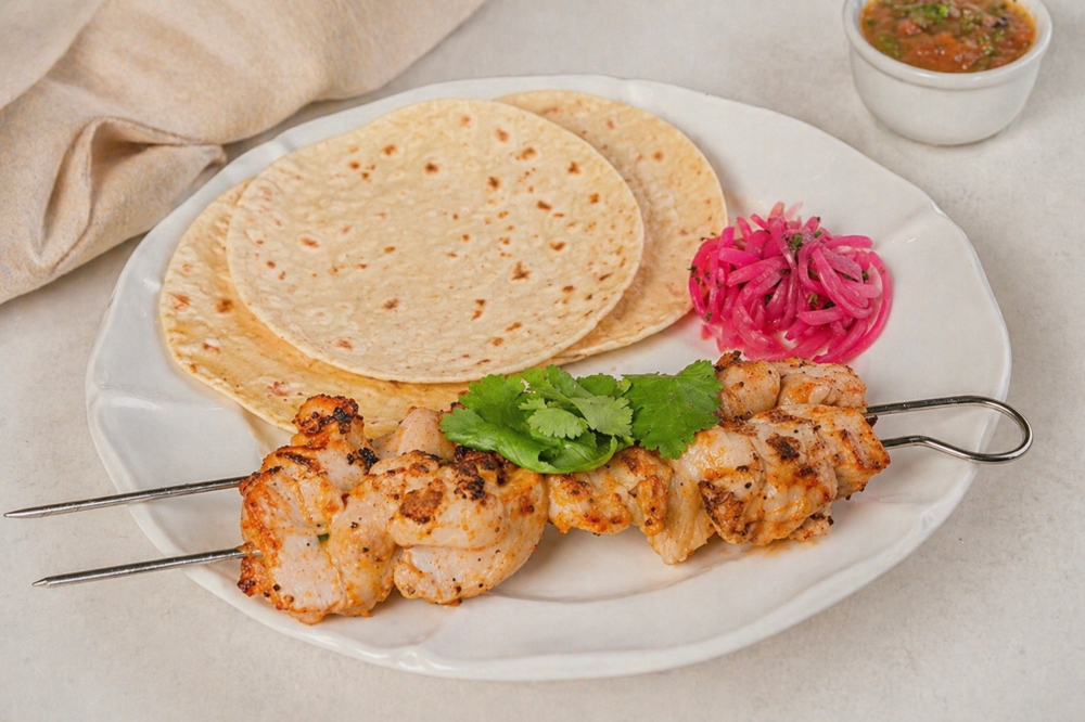 Шашлык из куриного бедра