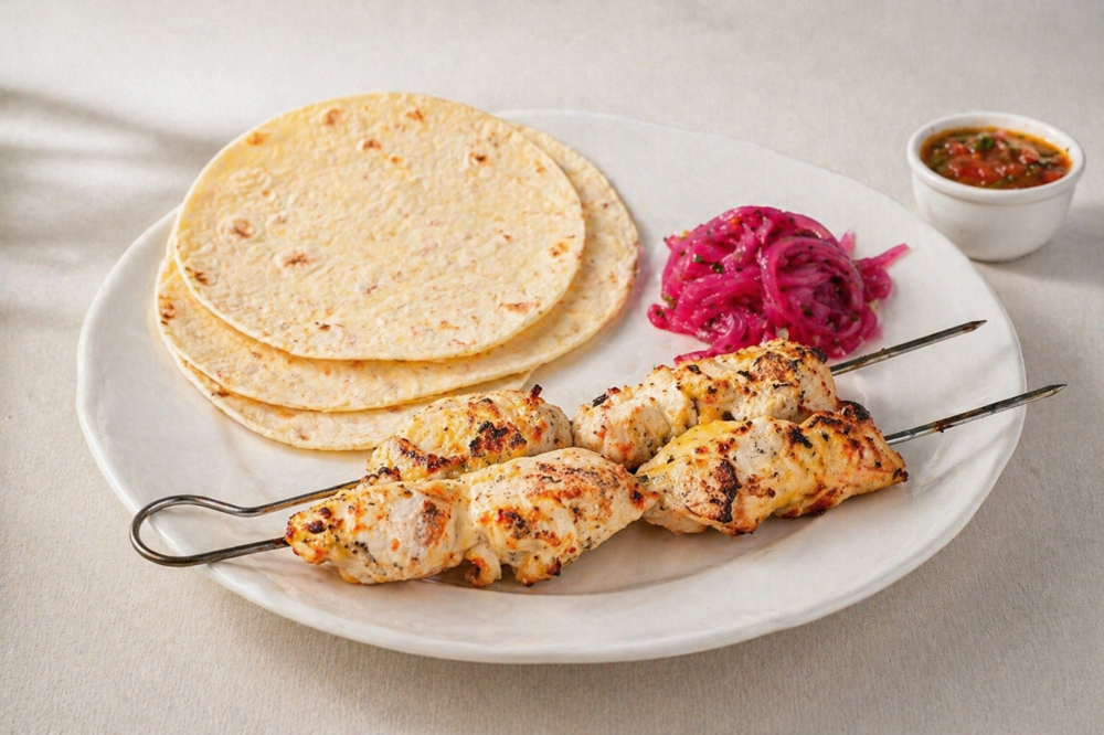 Шашлык из куриной грудки