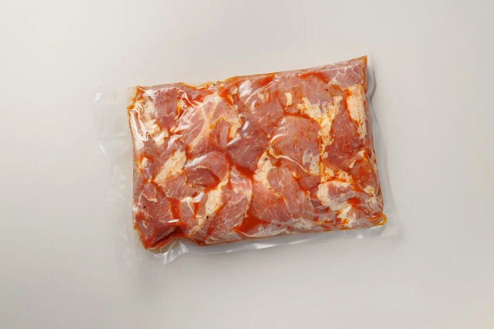 Marinated pork neck shashlik 1 kg