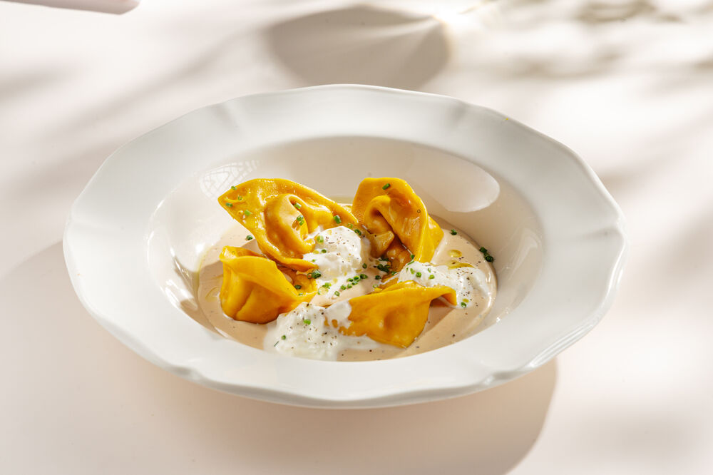 Rabbit ravioli