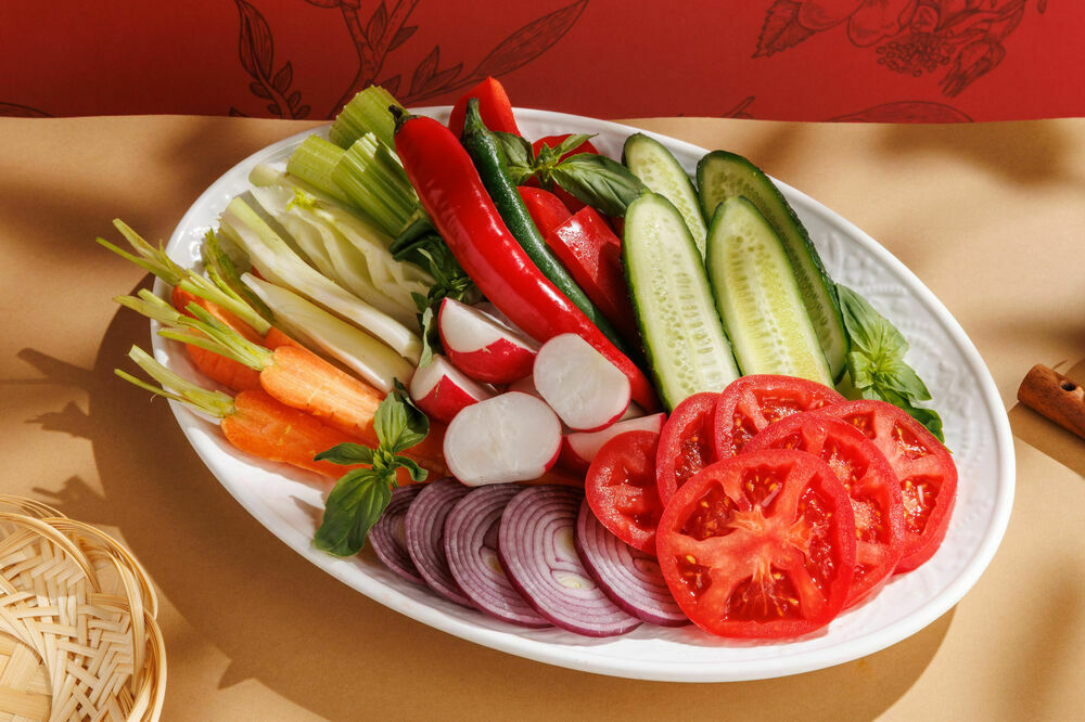 Vegetable platter