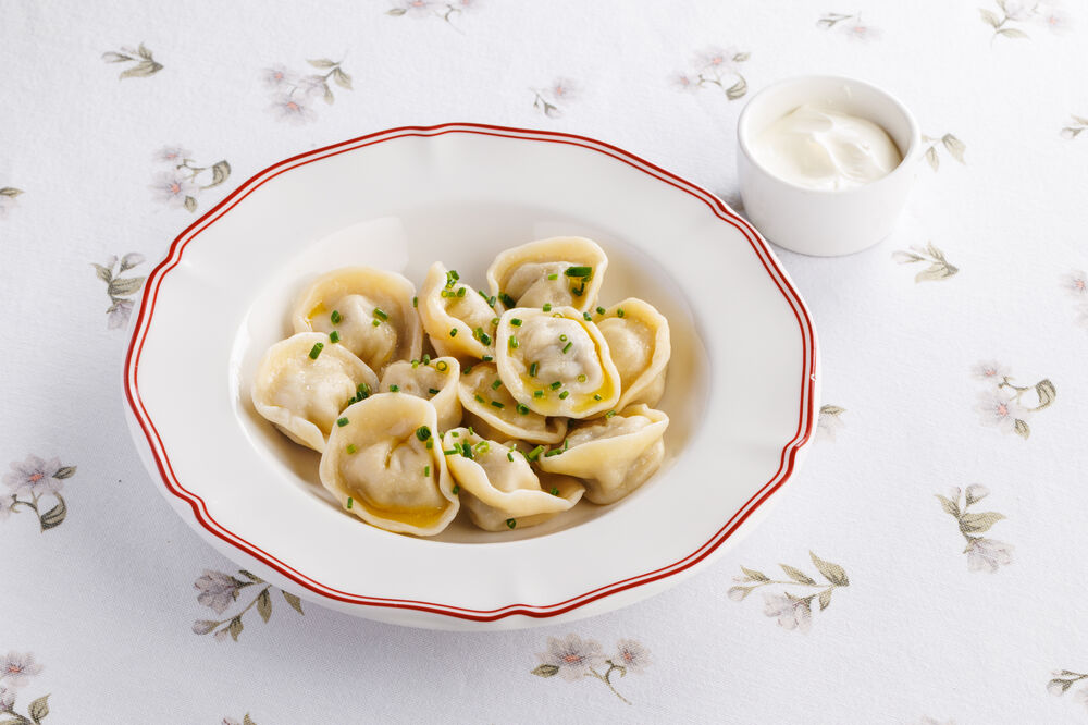 Пельмени с мясом