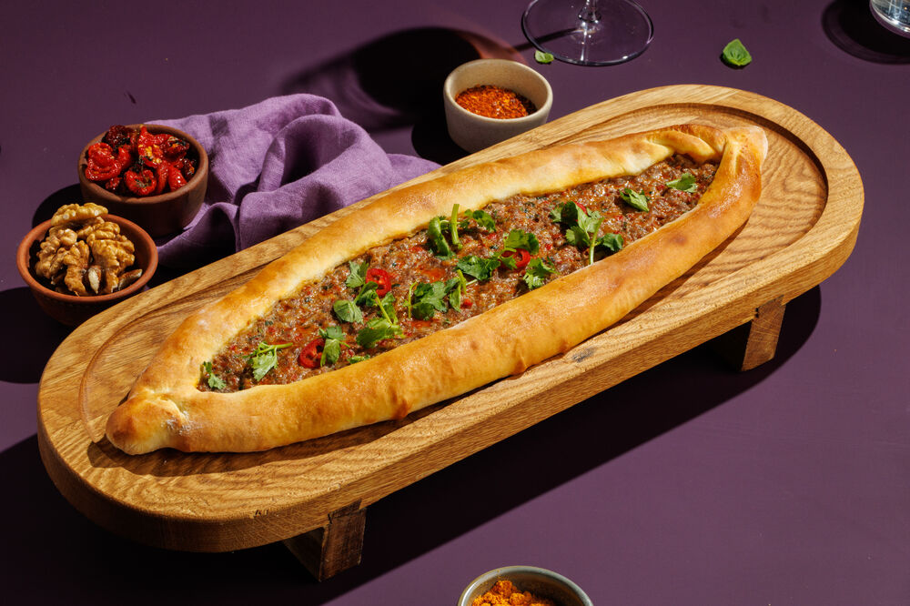 Pide with lamb