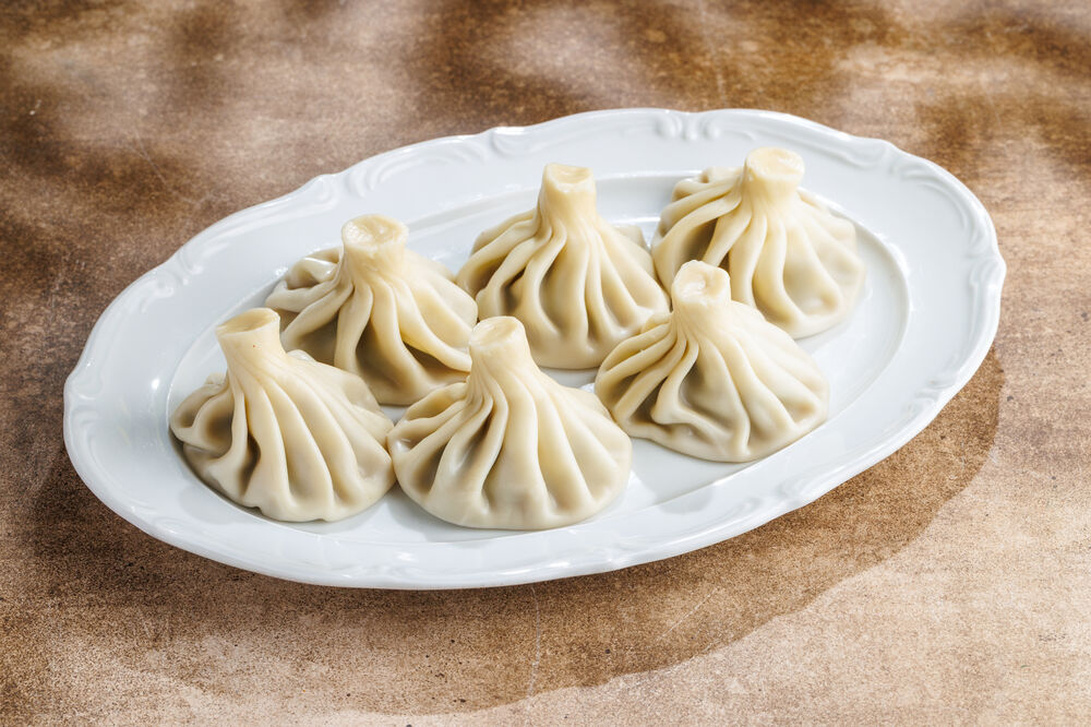 6 pieces of lamb khinkali