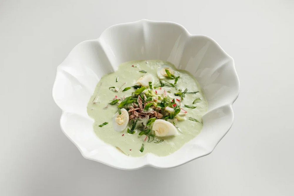 Okroshka on Matsoni