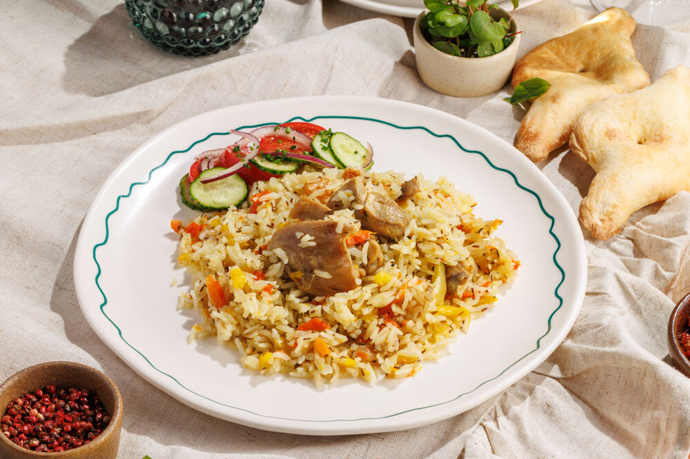Bukhara-style pilaf