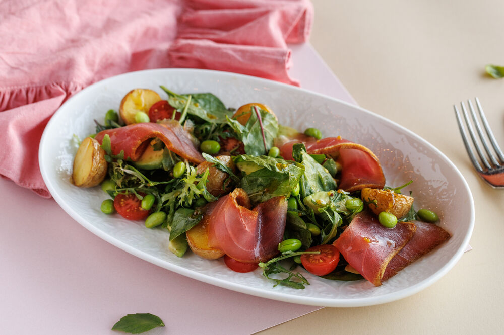 Tuna and Edamame Salad