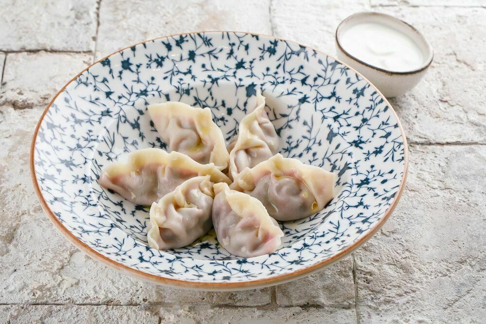 Strawberry dumplings