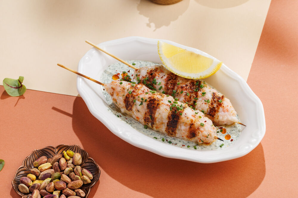  Shrimp kebab