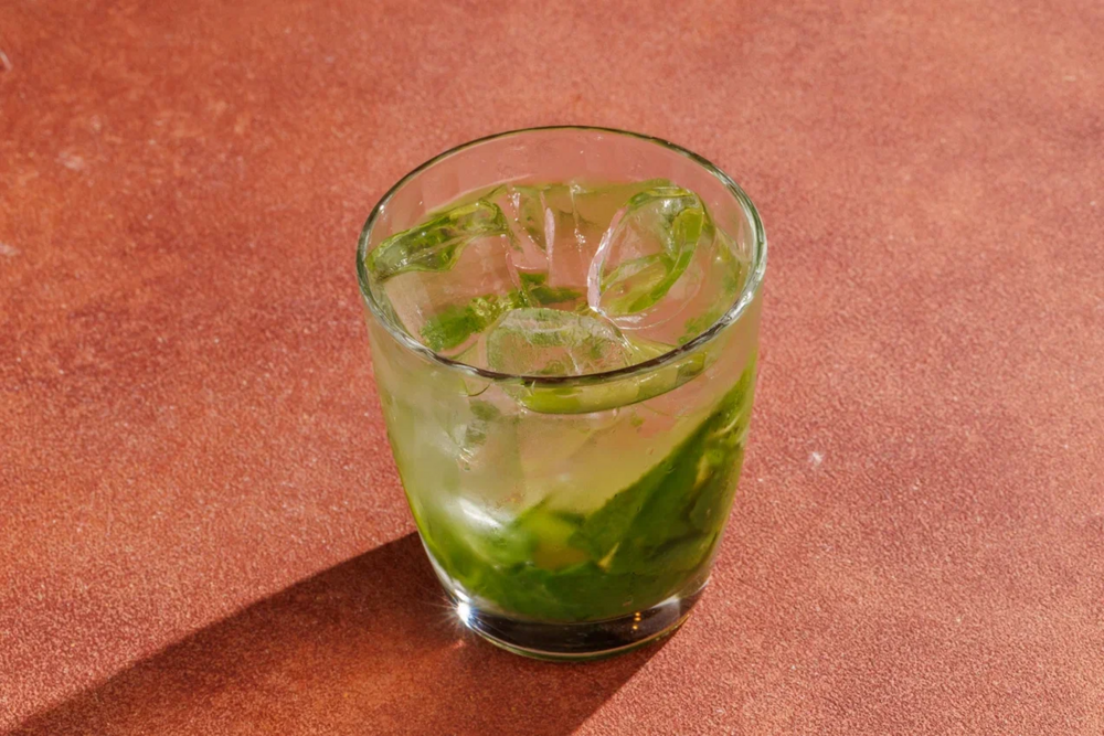 Non-alcoholic mojito with pear flavor 350 ml