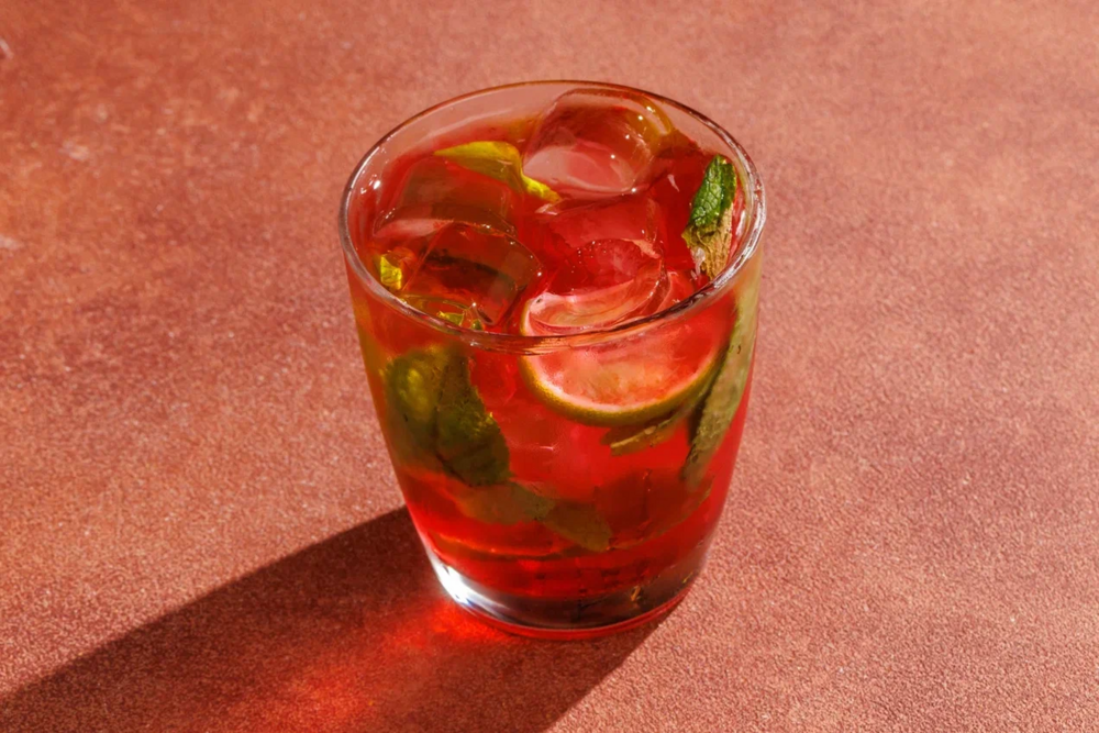 Non-alcoholic  Strawberry mojito 350 ml