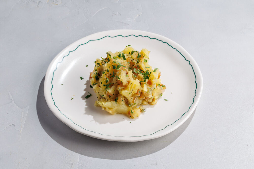 Толчёный картофель