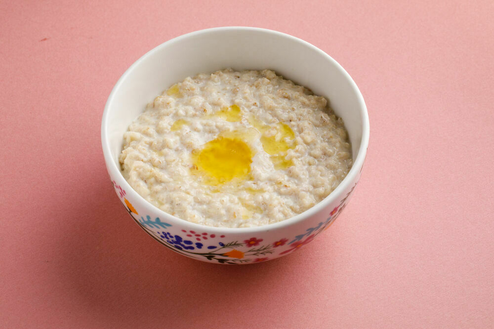 Каша овсяная на молоке