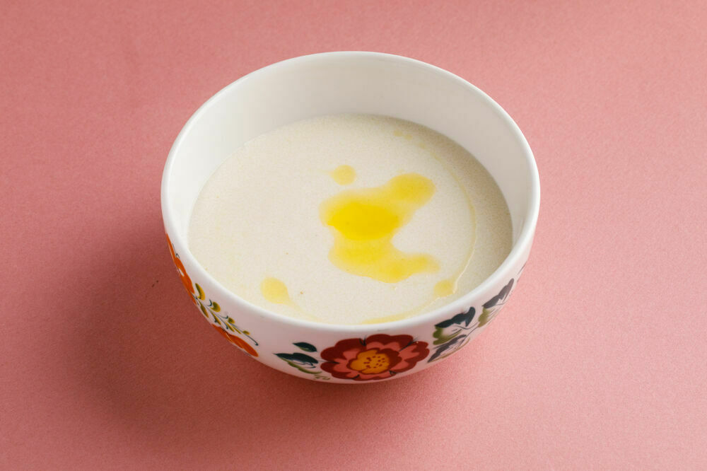Каша манная на кокосовом молоке