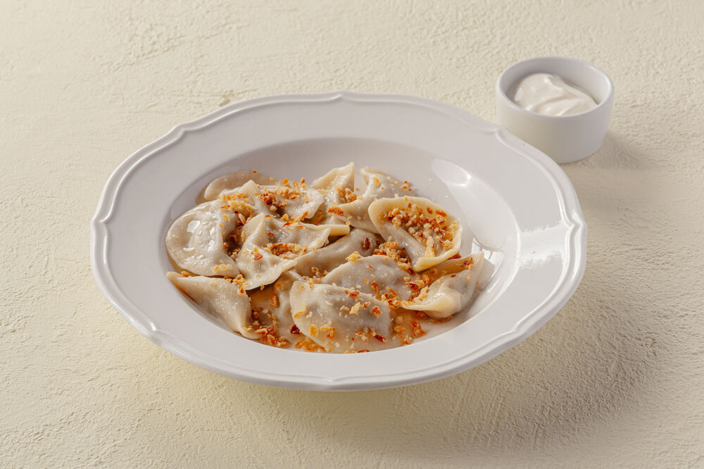 Вареники с картофелем и грибами