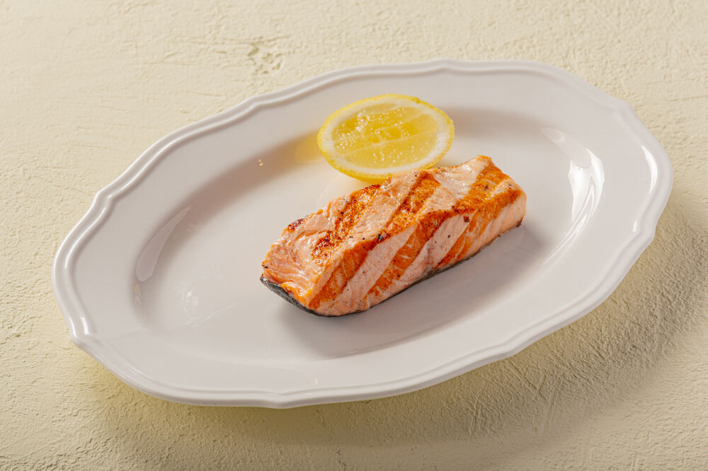 Salmon steak