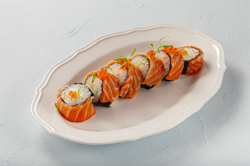 Фирменный ролл Плюшкин