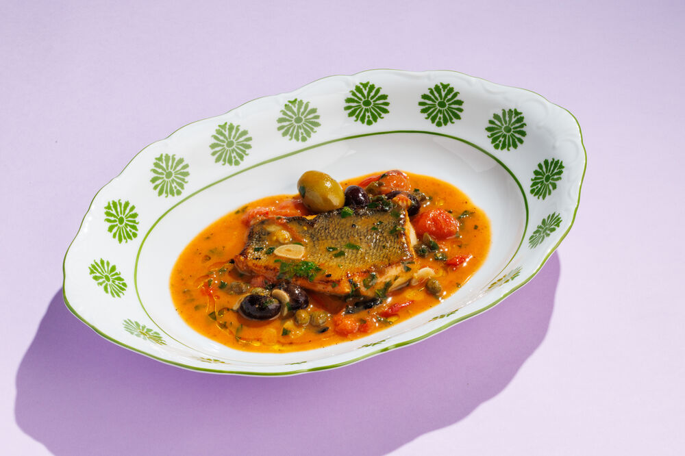 Greek-style zander
