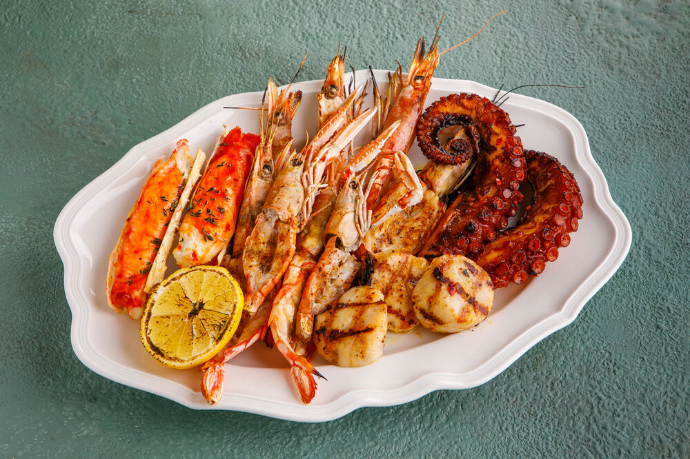 Плато из морепродуктов 